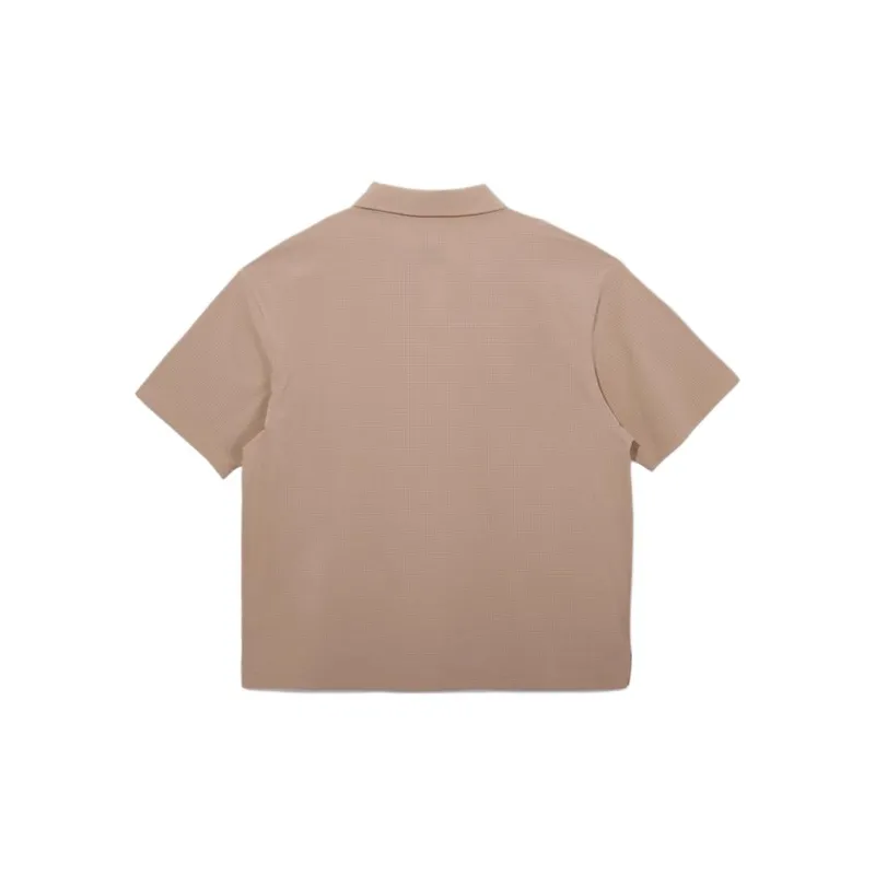 New Era Polo Shirts Unisex Khaki-1