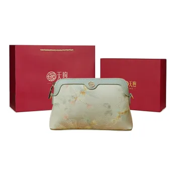 Pmsi Mulberry Silk Cell Phone Pouch Shoulder Bag Small Size Women's Multicolor