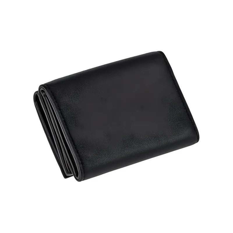 Balenciaga Sheepskin Wallet Men's Black-2