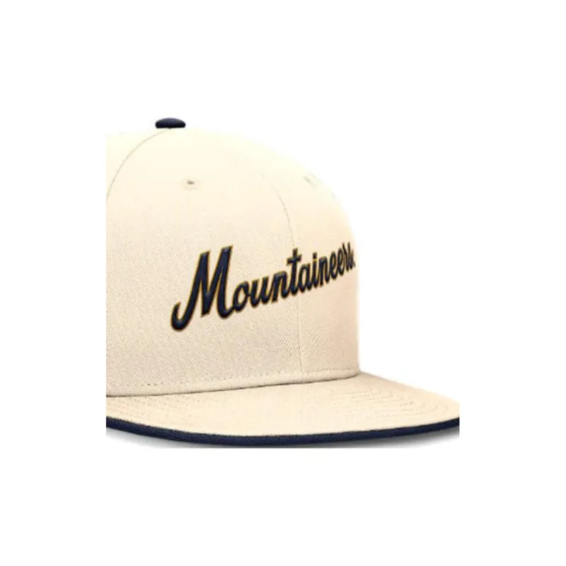 Nike West Virginia Mountaineers Primetime True Men's Nike Dri FIT College Fitted Hat-2
