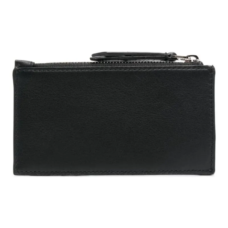 Lanvin Lambskin Card Holder Card Holder Men's Black-1
