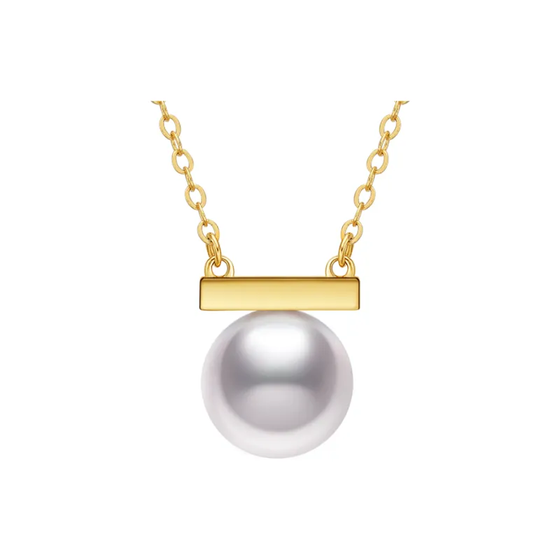 ME LUXE Pearl Pendant, Minimalist Style, Elegant Women's-0