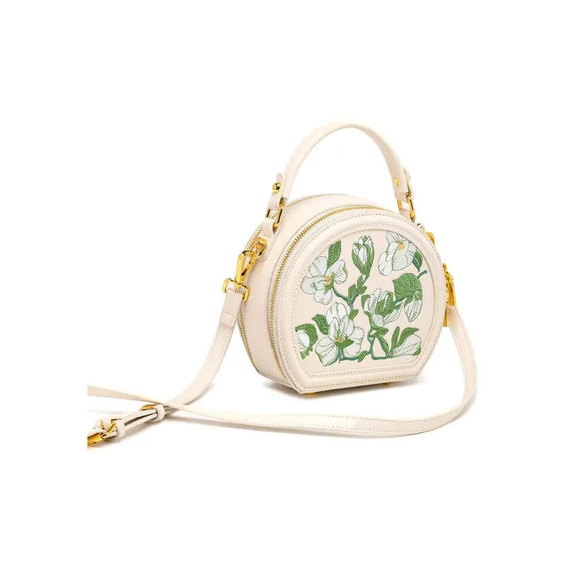 BOBDOG PU Shoulder Bag Crossbody Bag Handbag Small Size Women's Ecru-4