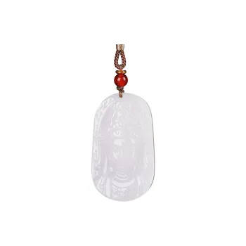 Jing Ruyu Golden Silk Jade Jade Necklaces Men's