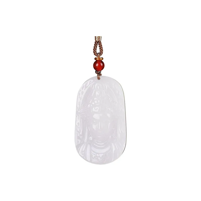 Jing Ruyu Golden Silk Jade Jade Necklaces Men's-0