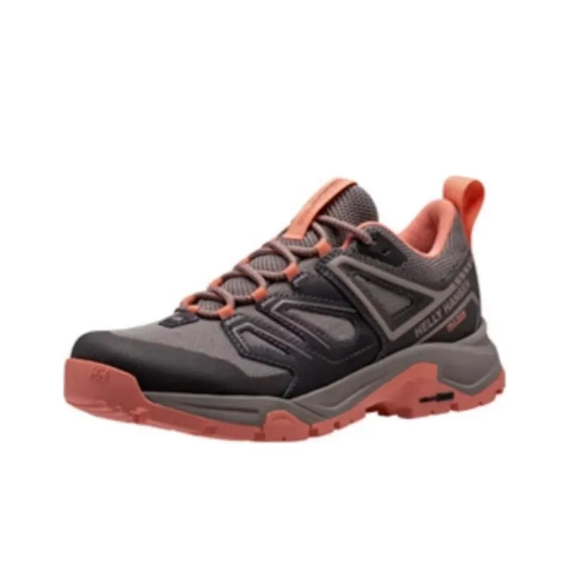 HELLY HANSEN Anti Slip Wear Resistant Low Top Trekking Shoes Women's Black Pink-2
