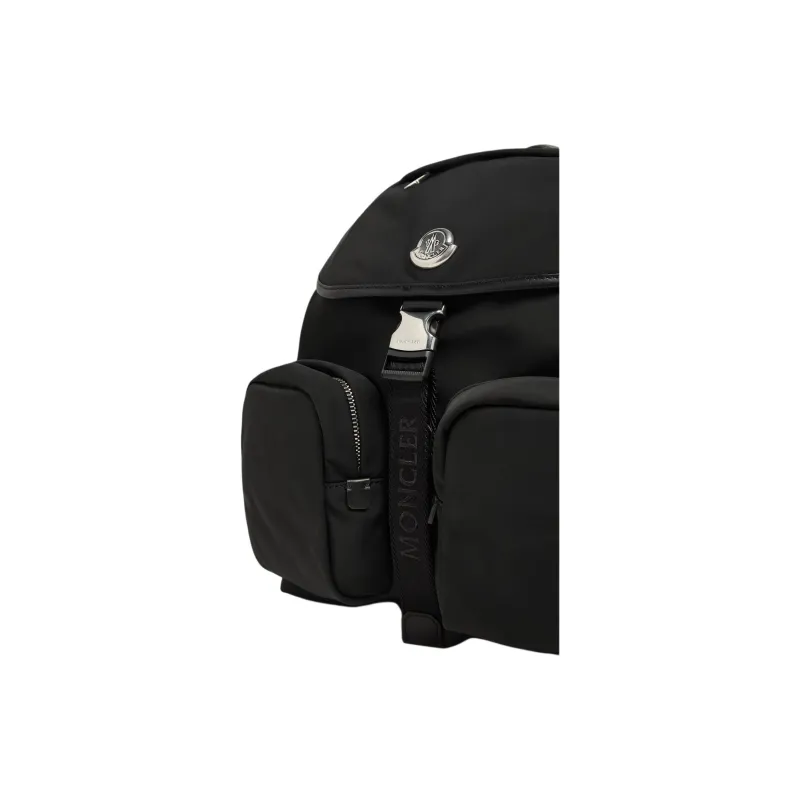 Moncler Logo Patch Pocket Detailed Backpack-2