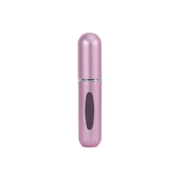 JINGLINGLONG Perfume Refillable Bottom Travel Portable Push Button Spray Bottle Empty Container