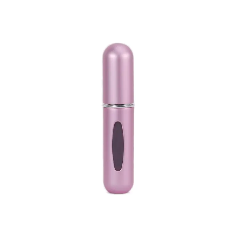 JINGLINGLONG Perfume Refillable Bottom Travel Portable Push Button Spray Bottle Empty Container-0