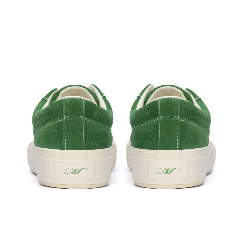 MATNUT TK Suede, Forest Green Original, Height Increasing, Platform, Vintage, Casual, Skateboard Shoes-4