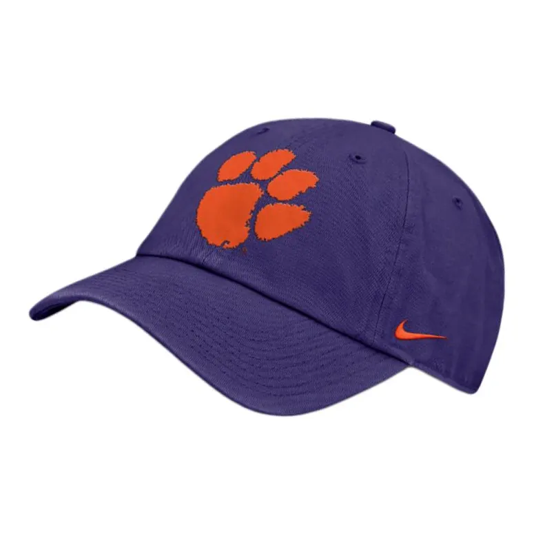 Nike Clemson Tigers Primetime Club Men's Nike College Adjustable Hat-2