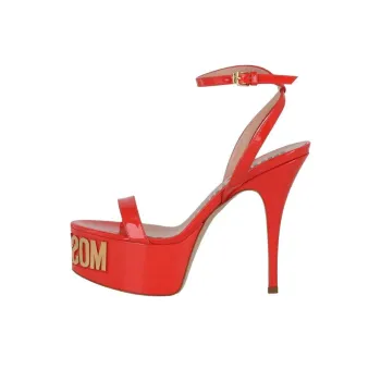 MOSCHINO Strap Sandals Women's Red