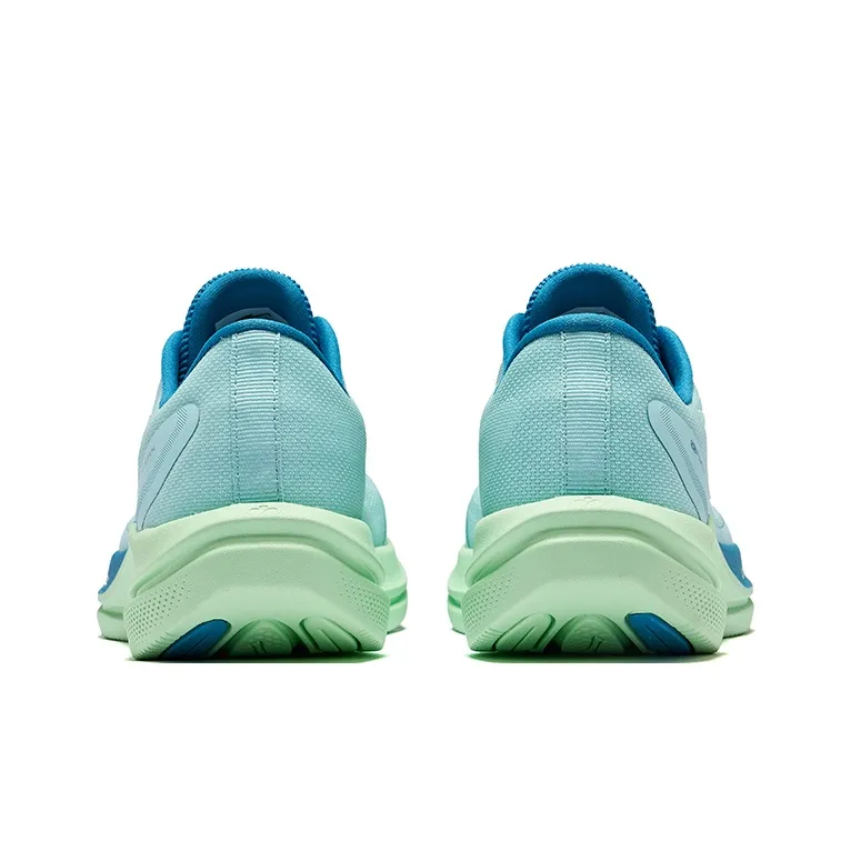 Erke Breathable Lightweight Rebound Low-Top Training Running Shoes Men's Saint Nile Tech Blue-3