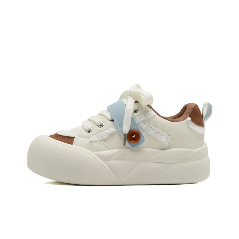 XPQ Coverage Anti-Slip And Wear-Resistant Low-Top Skateboard Shoes Women's-14