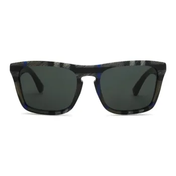Burberry Acetate Rectangular Sunglasses Women's Gray