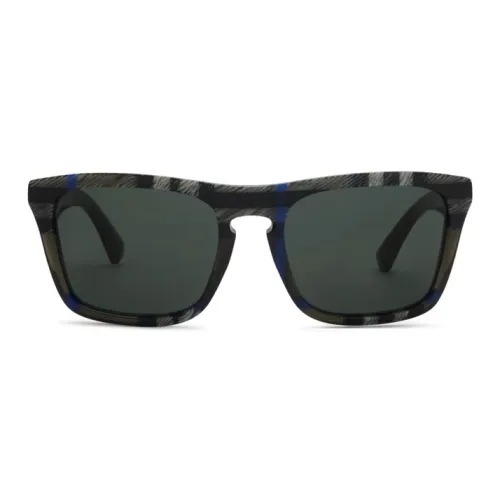 Burberry Acetate Rectangular Sunglasses Women's Gray