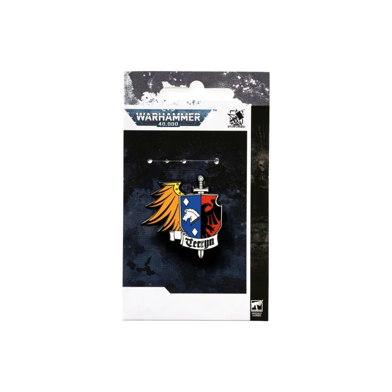 STARFORGED Talos Knight Family Multicolor Enamel Brooch Star Forge Warhammer 40K Faction Collection Badges-1