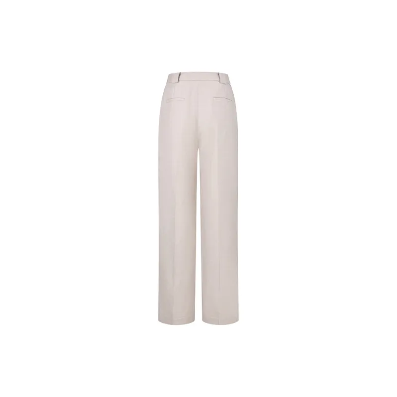 RARE Suit Trouser Women's Gray Pink-2