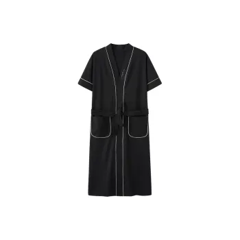 MADALLO Pajama Robe Men's Black