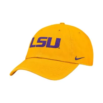 Nike Lsu Tigers Primetime Club Men's Nike College Adjustable Hat