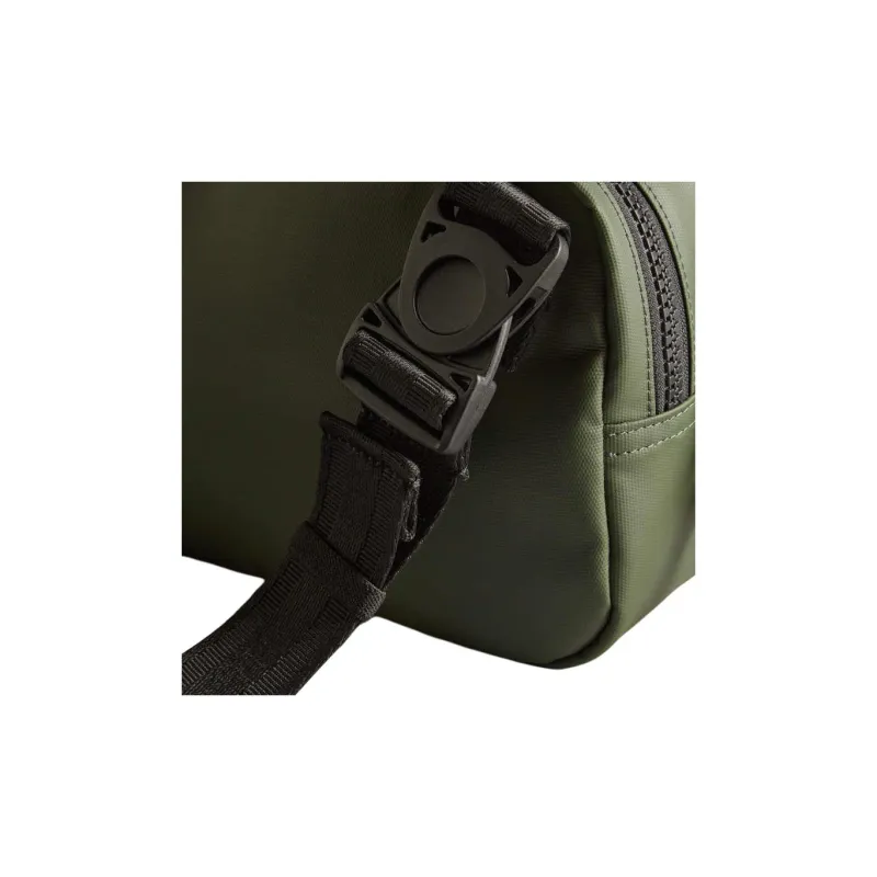 HUNTER Polyester One Shoulder Handbag, Crossbody Bag Unisex Dark Fruit Green-3