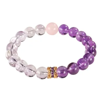 ZHOUBAIFU Crystal Bracelets Unisex