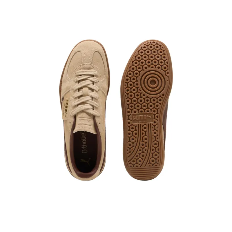 PUMA Palermo Abrasion Resistant Low Top Skateboard Shoes Unisex Brown-2