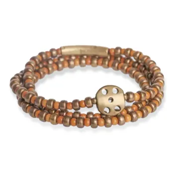 MUXIANG Olive Pit Bracelets Unisex