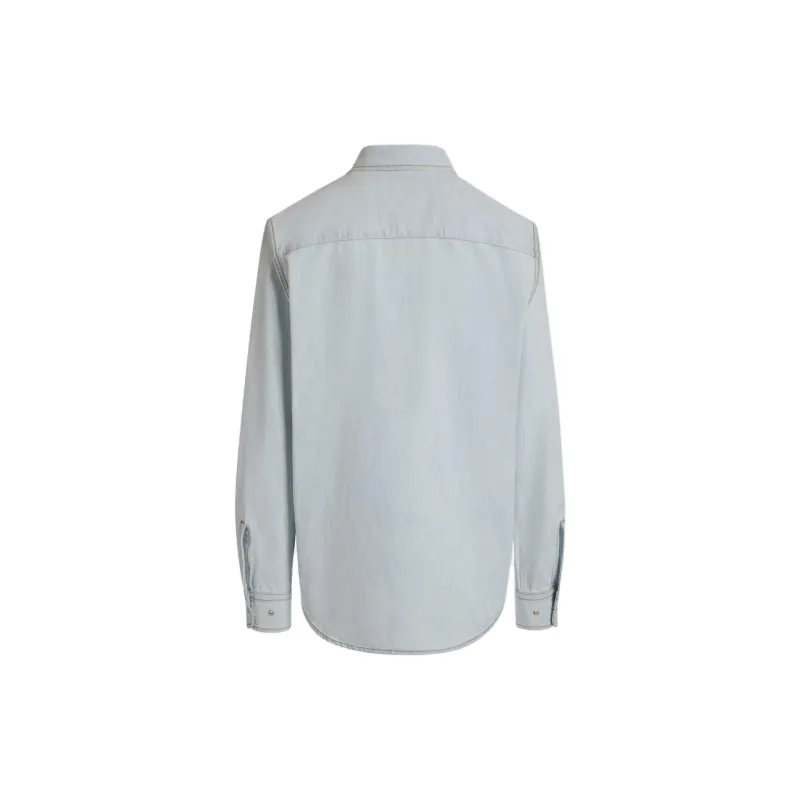 BALLY Shirts Men Light Blue-1
