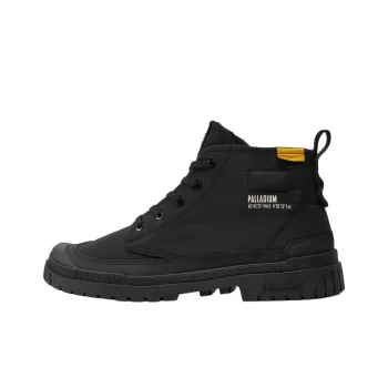Palladium Breathable And Wear resistant Short Outdoor Boots Men's Black