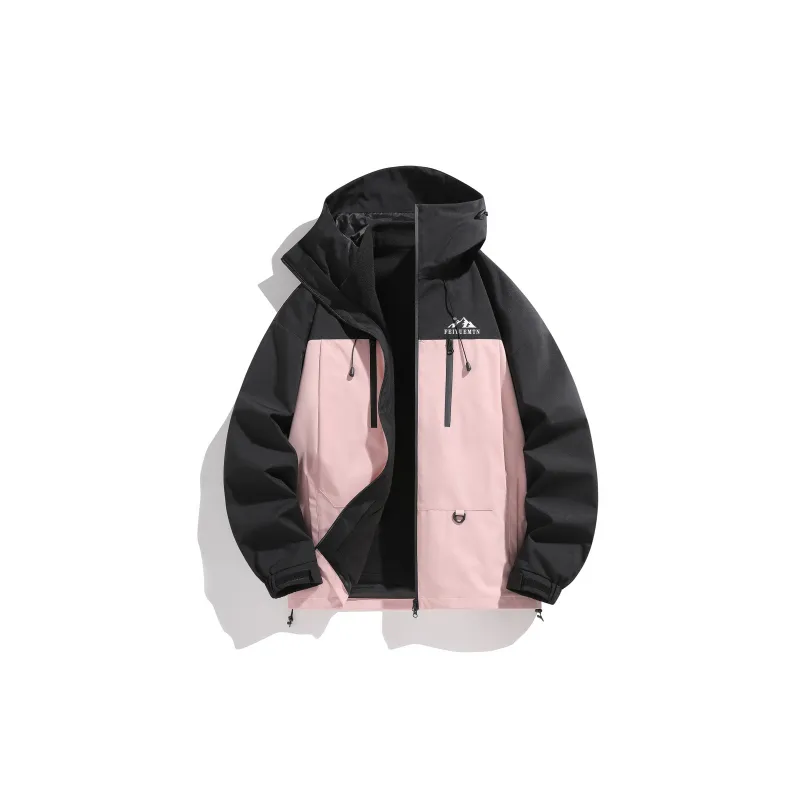 Feiyue Water-Resistant Windproof Warm Water-Repellent Windbreaker Jacket Unisex-17