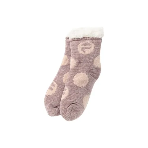 FILA Mid-Calf Socks Unisex 1 Pack Brown