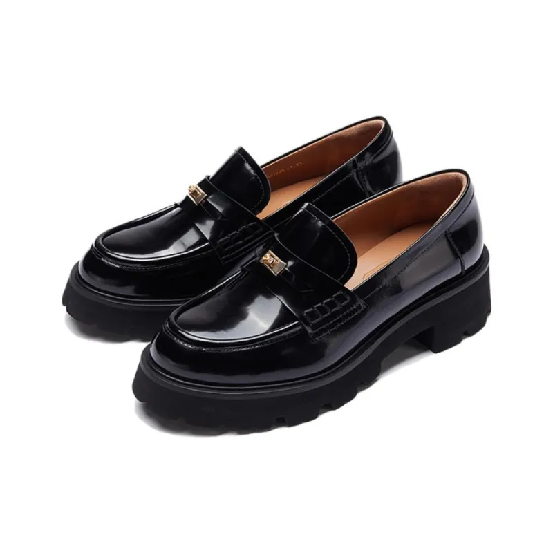 LE SAUNDA Loafers Women's Coffee/Black-5