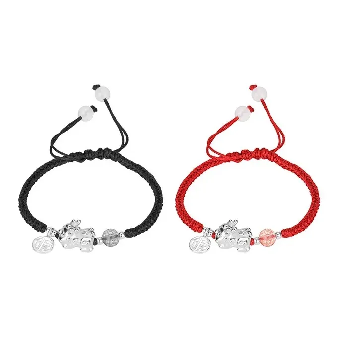 Ancient Jewelry S999 Fine Silver Bracelets Unisex-6