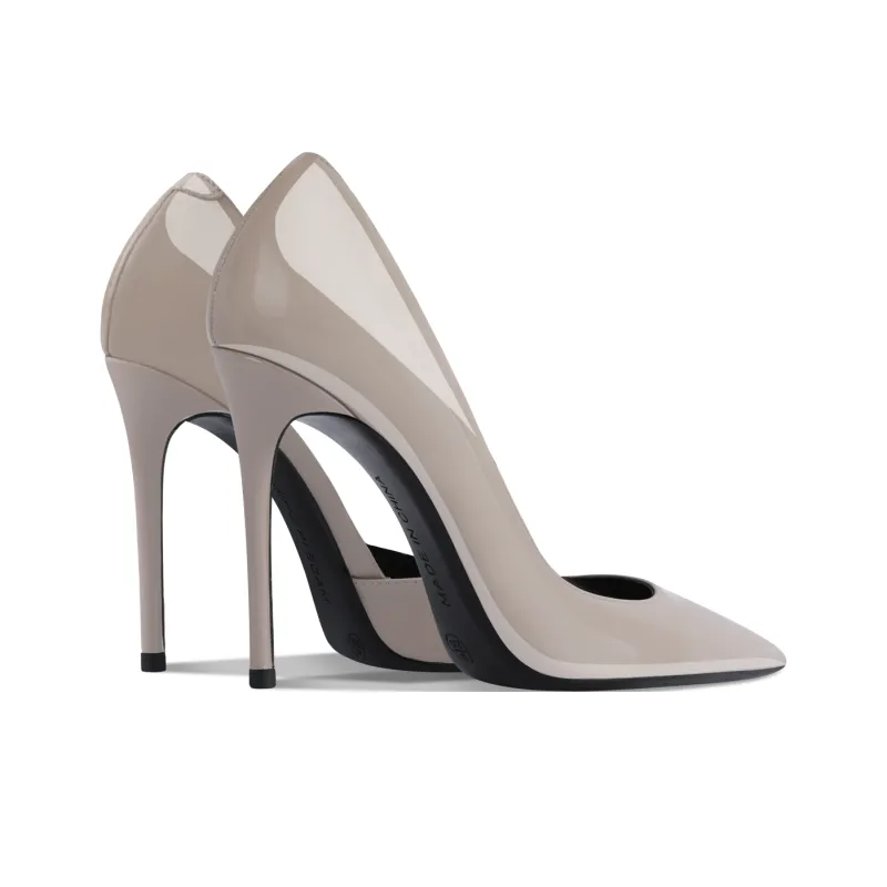 Suyymakk High Heels Women's Nude Gray-3