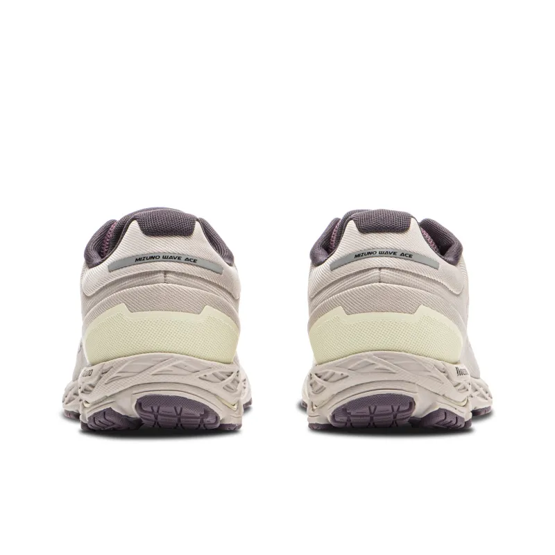 Mizuno Wear-Resistant Breathable Supportive Rebound Low-Top Casual Shoes Unisex Gray Purple-4