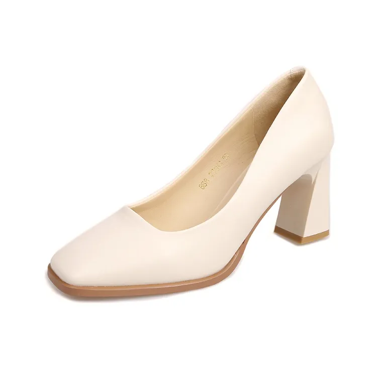 PARK DANCE Chunky Heel High Heels Women's-0