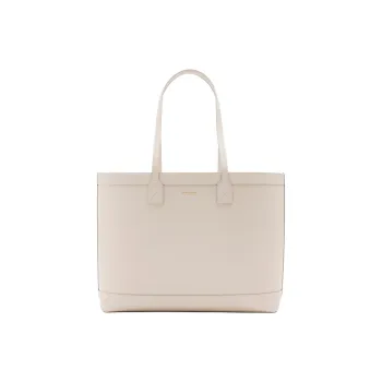 Burberry London Calfskin Tote Bag, Shopping Bag, Shoulder Bag Medium Size Women's Lime Gray