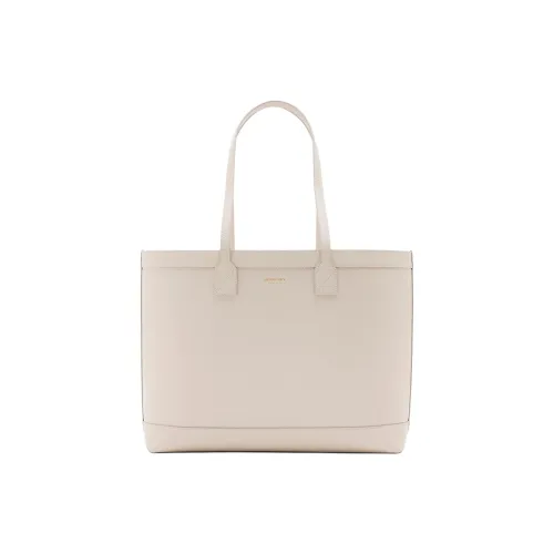 Burberry London Calfskin Tote Bag Shopping Bag Shoulder Bags Medium Size Women's Lime Gray