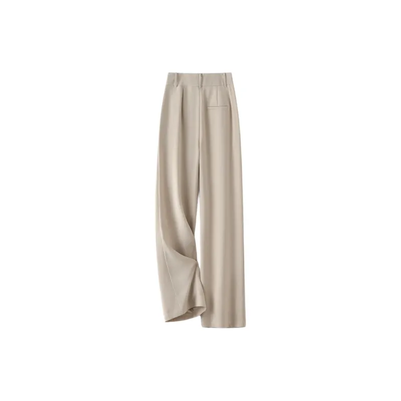 IHIMI Casual Pants Women's Light Beige-2