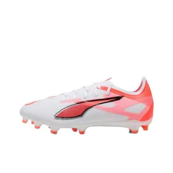 PUMA AG Short Rubber Studs FG Long Rubber Studs Abrasion Resistant Soccer Shoes Unisex Bright Red