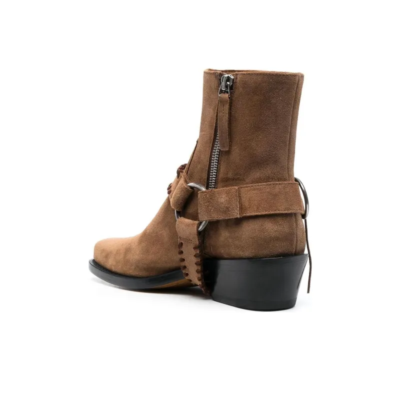 BUTTERO Ankle Boots Women's Brown-2