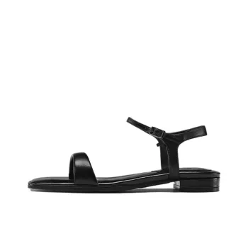 7or9 Dark Chocolate Pudding Collection Strap Sandals 1.5cm Women's