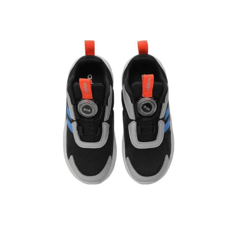 Adidas Slip Resistant Breathable Low Top Kids' Running Shoes Black Gray Kids'-2