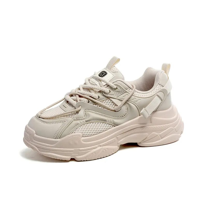 HACKBUTEER Low-Top Chunky Sneakers Unisex Box Included-2