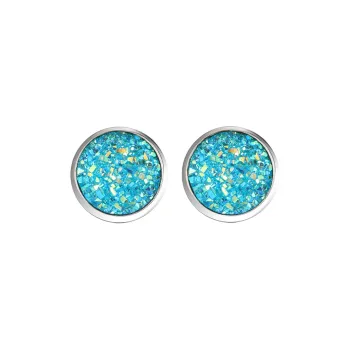 QIANFANGDAHUANGYE Zircon Stud Earrings Women's