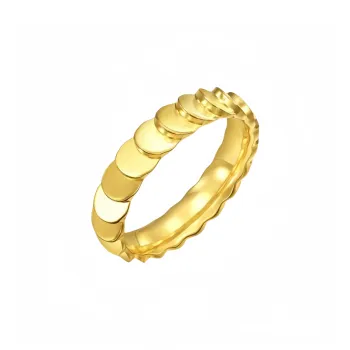 Stone On The Line Alloy Rings Unisex