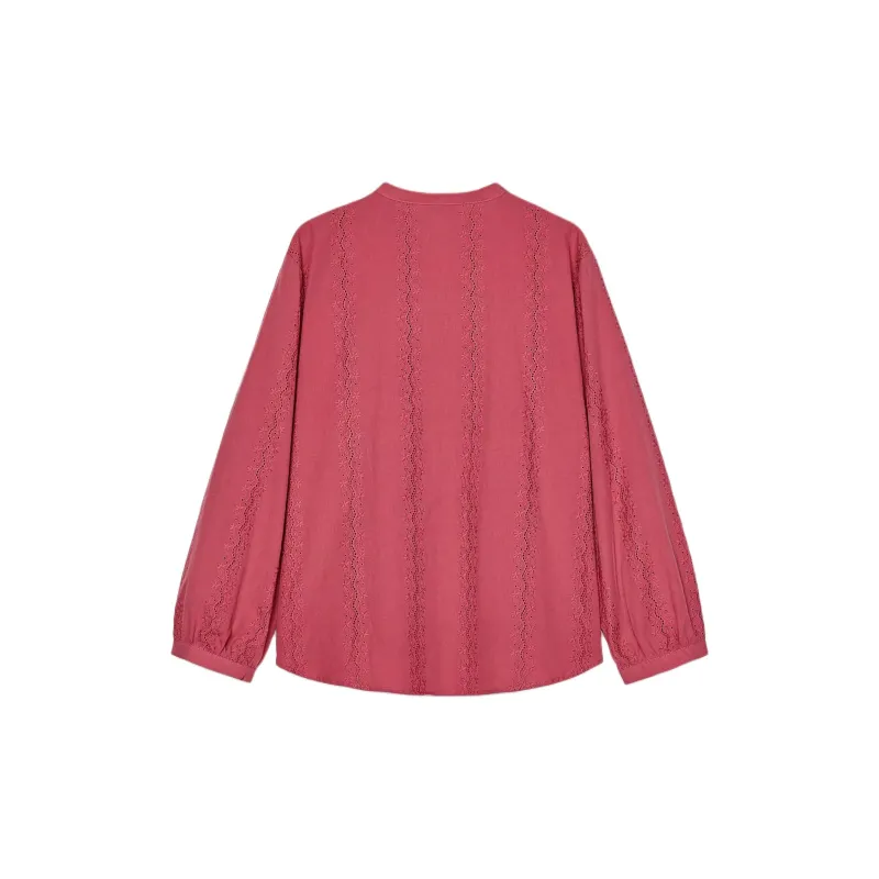 ZARA Shirts Women's Burgundy-1