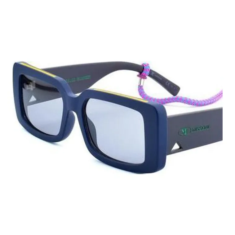 M Missoni Resin Rectangular Sunglasses Women's Blue-2