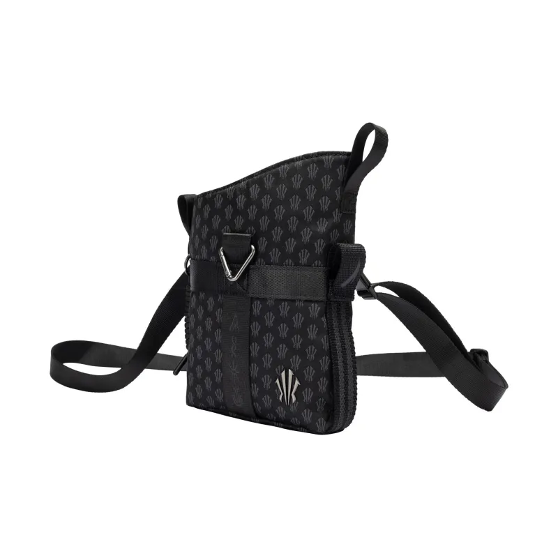 Anta Fabric Crossbody Bag, Shoulder Bag Regular Unisex Basic Black-2